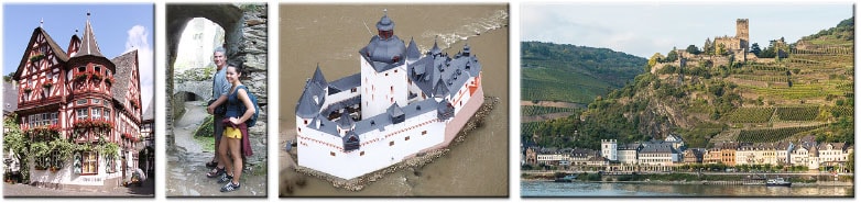 Rhine Medieval German Castles