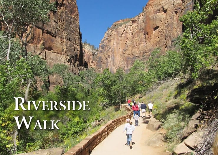 Riverside Walk in Zion National Park