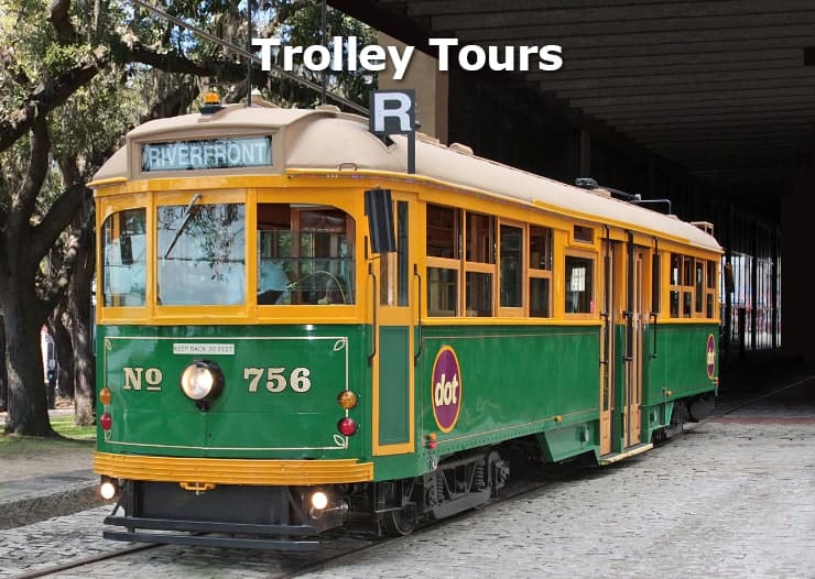 Trolley Tours in Savannah, GA