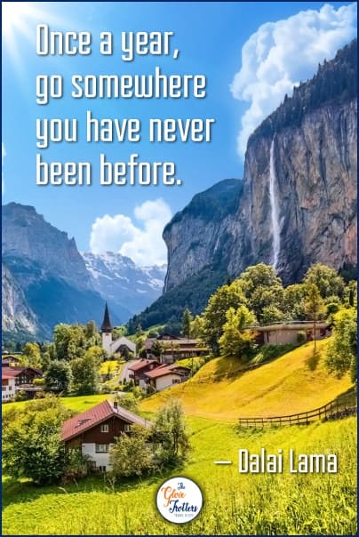 Travel Quote - Dalai Lama