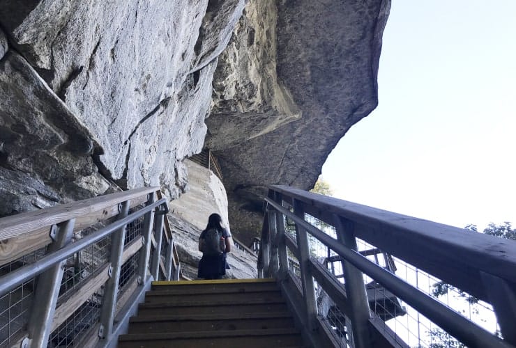 Chimney Rock Park - Crevice Pass Stairs