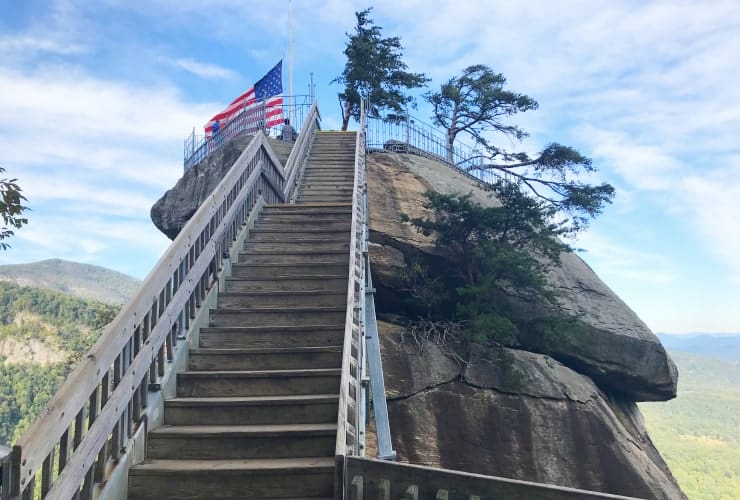 Chimney Rock Stairs