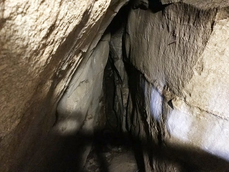 Chimney Rock Park - Gneiss Cave Floor