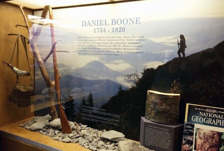 Grandfather Mountain Nature Museum - Daniel Boone