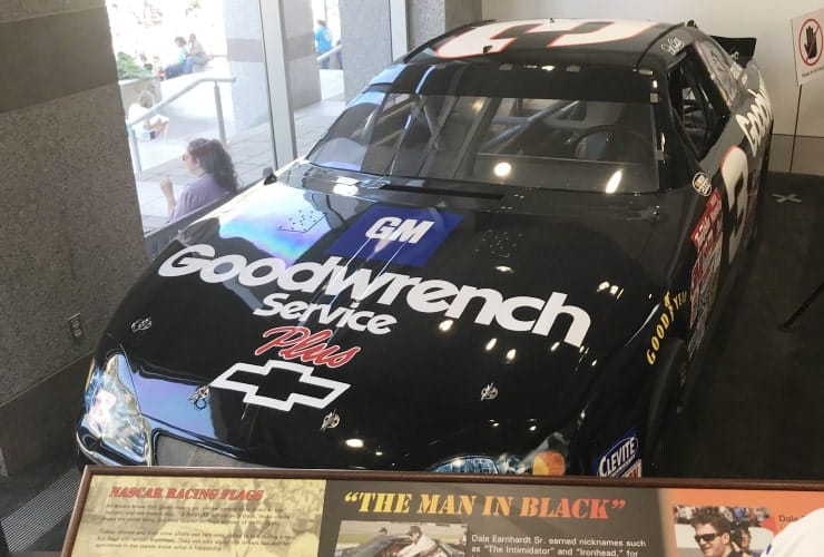 NC Museum of History Dale Earnhardt Car