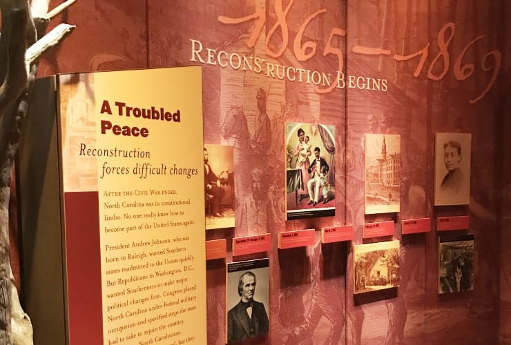 NC Museum of History A Troubled Peace