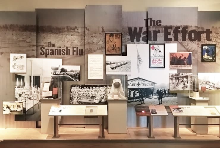 NC Museum of History World War The Spanish Flu