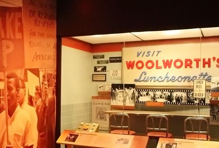 NC Museum of History History Civil Rights Movement Woolworth's Sit-In