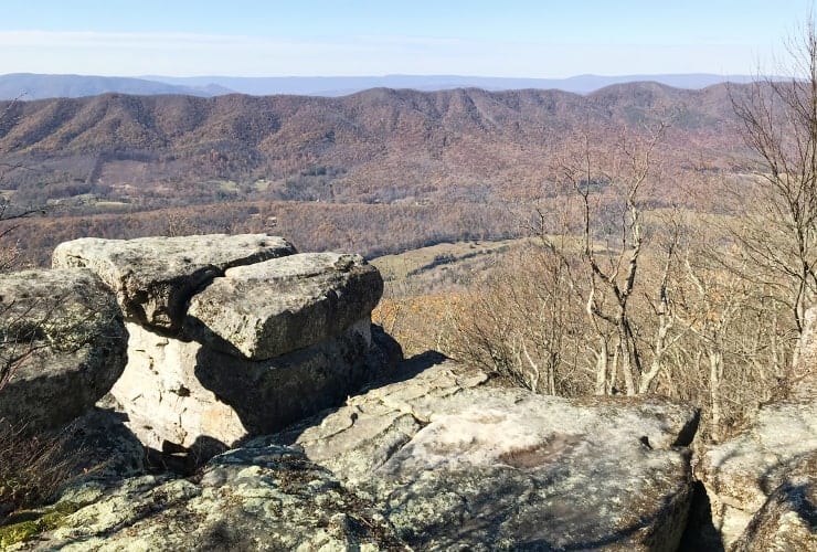 Tinker Cliffs - View of Catawba Valley