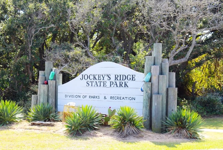 Jockey’s Ridge State Park Entrance