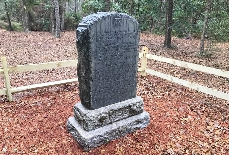 Fort Raleigh Commemorative Headstone