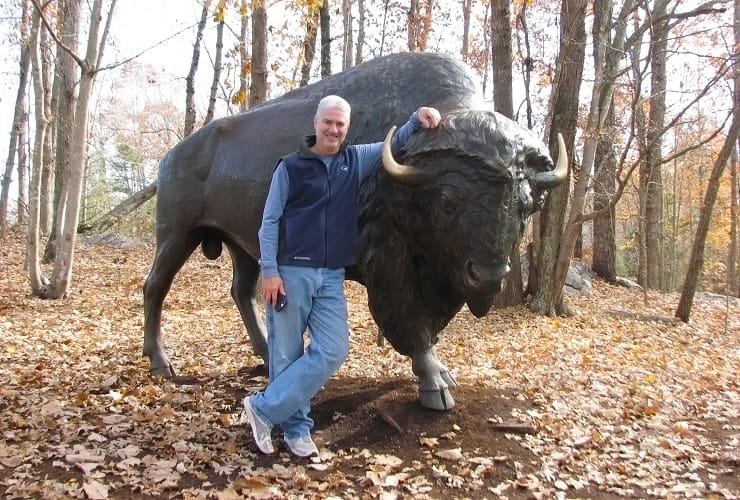 North Carolina Zoo - Bronze Bison