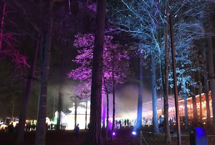 Chinese Lantern Festival - Illuminated Forest