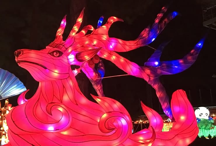 Chinese Lantern Festival - Bai Ze face