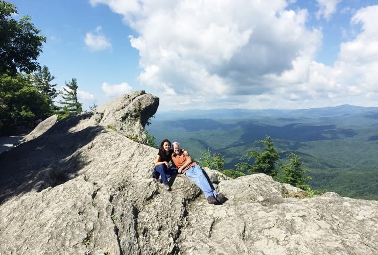Blowing Rock North Carolina Overlook