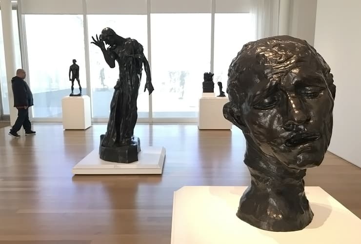 NCMA_Rodin Exhibit - Monumental Head of Pierre de Wissant
