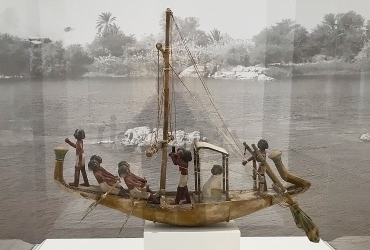 NCMA_Ancient Egyptian - Model of a Boat