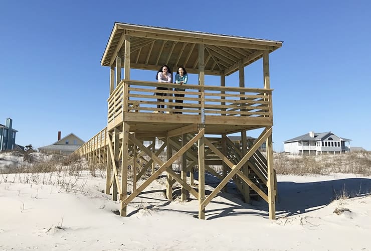 Crystal Coast NC - The Point on Emerald Isle - Watchtower