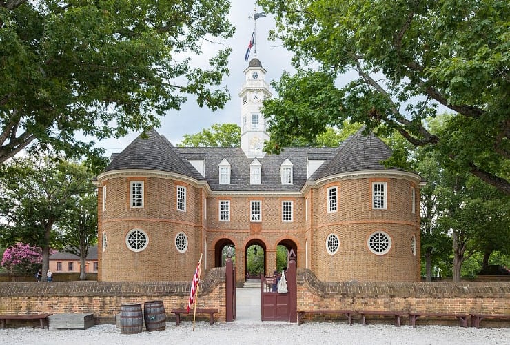 The Capitol Building at Colonial Williamsburg