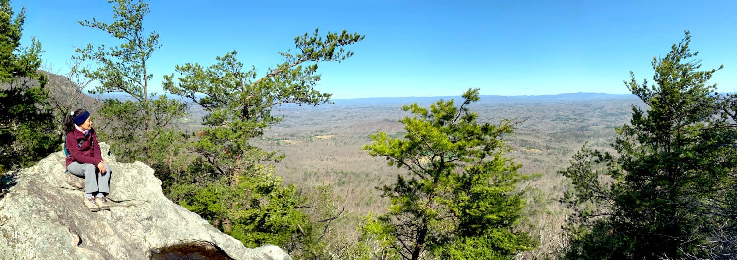 Hanging Rock State Park Overlook View