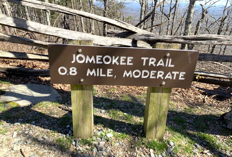 Jomeokee Trailhead
