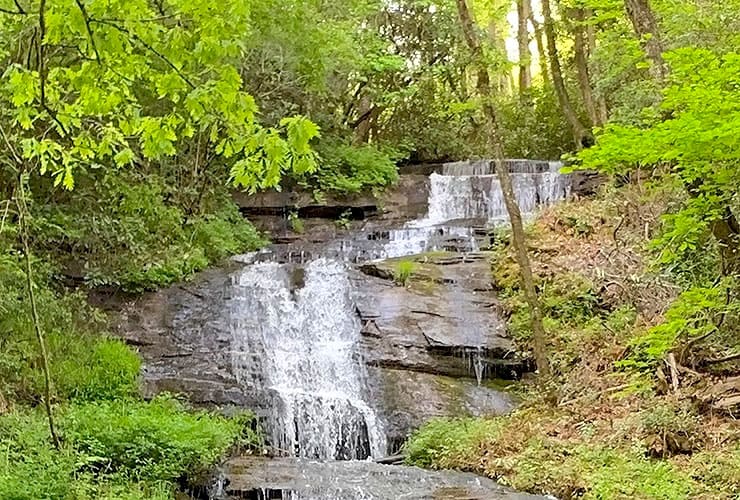 Tom Branch Falls Top Section