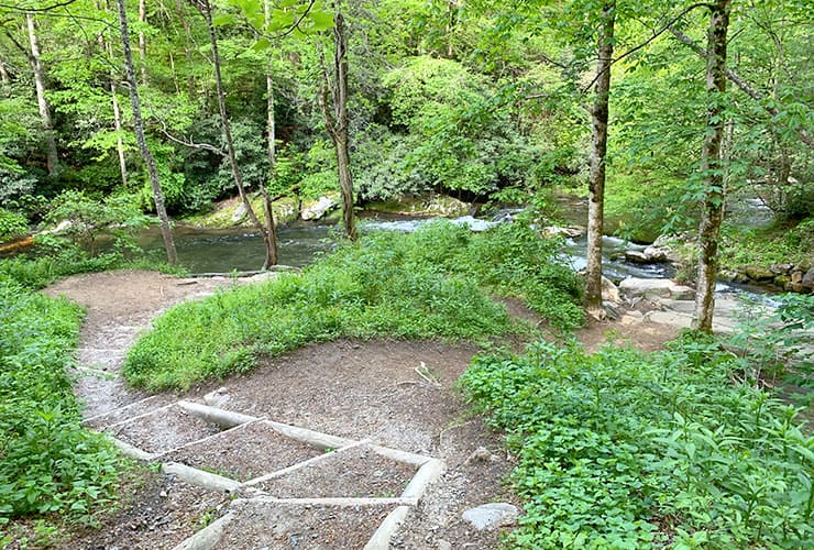 Deep Creek Trail Corner Area