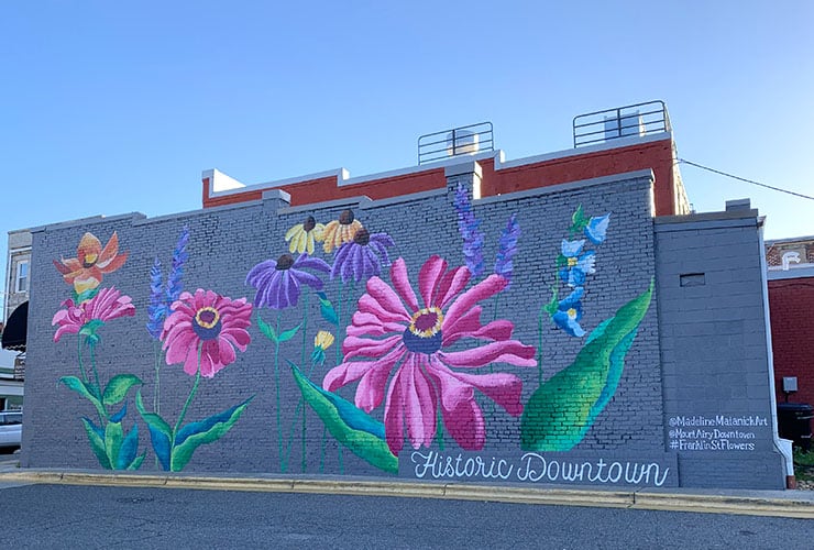 Downtown Mount Airy Mural