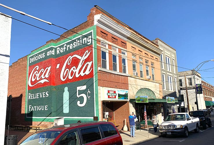 Mount Airy 5¢ Coca-Cola Mural
