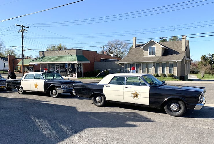 Mount Airy Mayberry Squad Cars