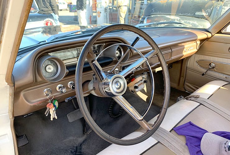 Mayberry PD Squad Car Interior