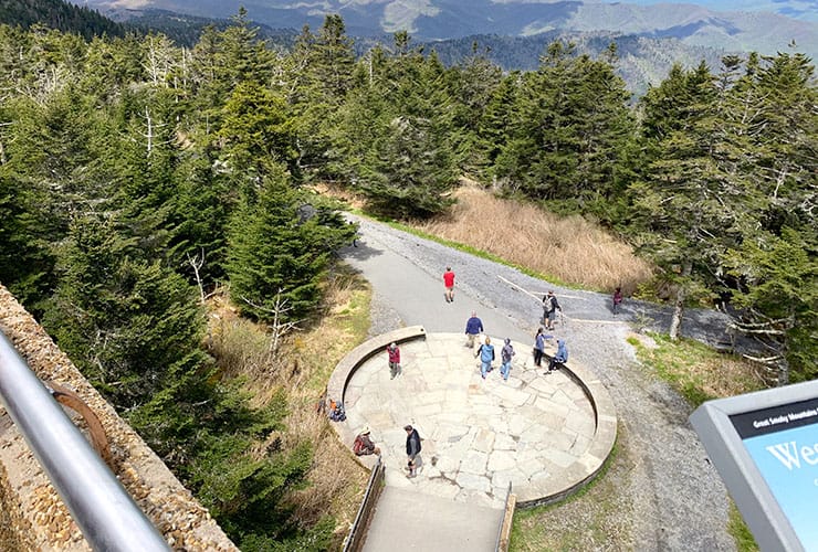 lower base of clingmans dome