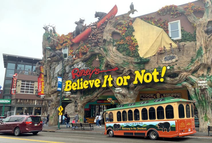 Ripley's Believe It or Not in Gatlinburg Smoky Mountains National Park