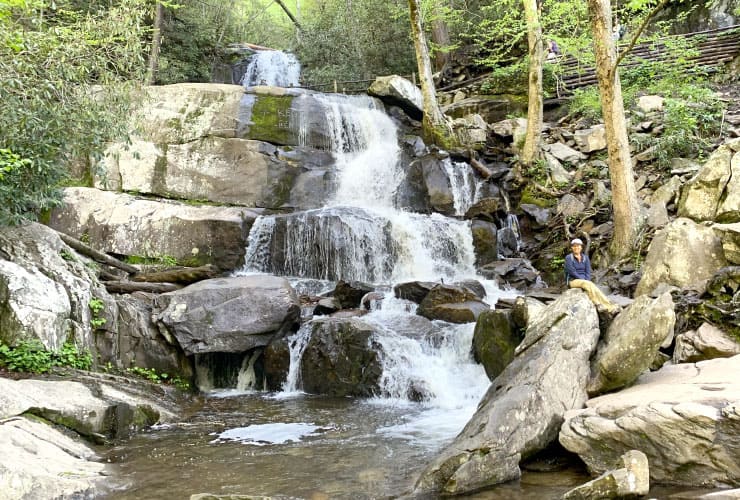 Great Smoky Mountains National Park Laurel Waterfalls