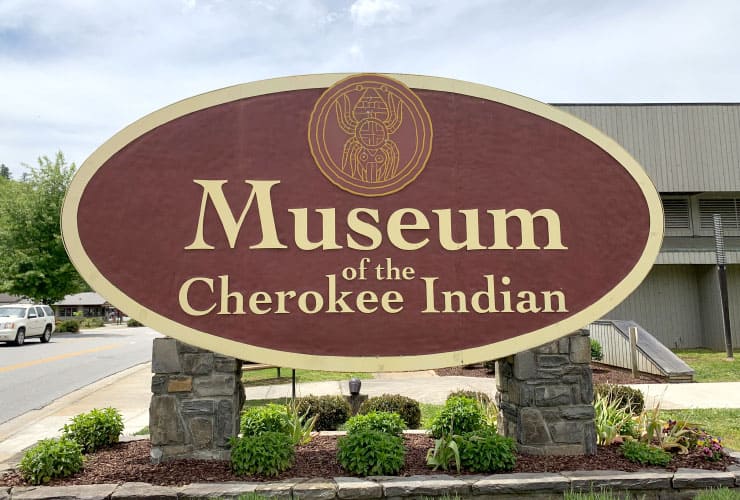 Museum of the Cherokee Sign