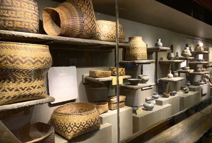 Baskets and Pottery at the Museum of the Cherokee