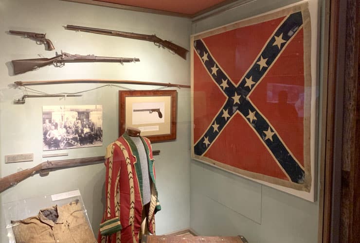 Weapons at the Museum of the Cherokee