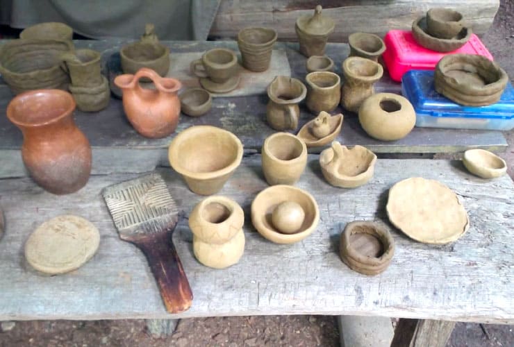 Pottery Oconaluftee Indian Village