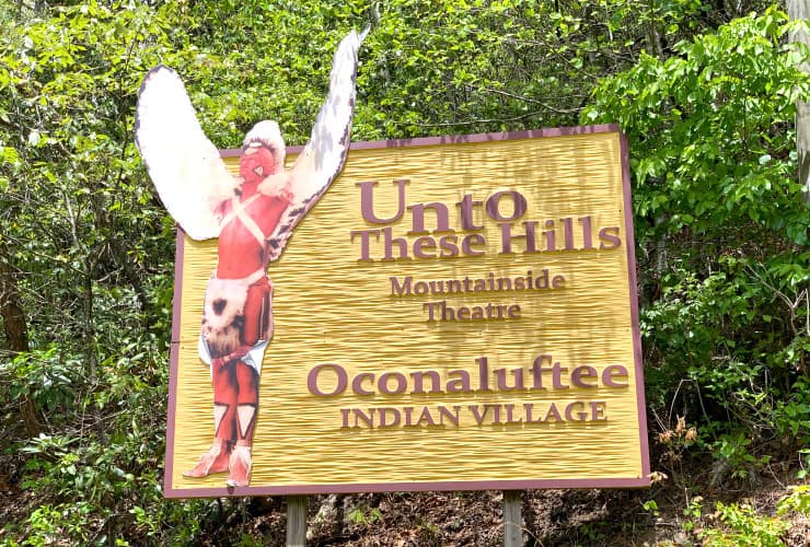 Oconaluftee Indian Village Unto These Hills