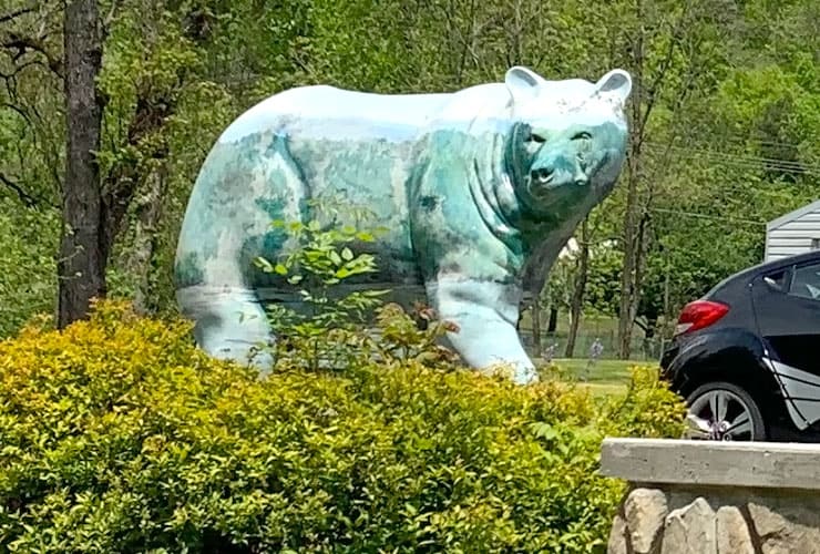 Painted Bears of Cherokee, NC