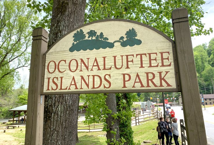 Oconaluftee Islands Park Cherokee, NC
