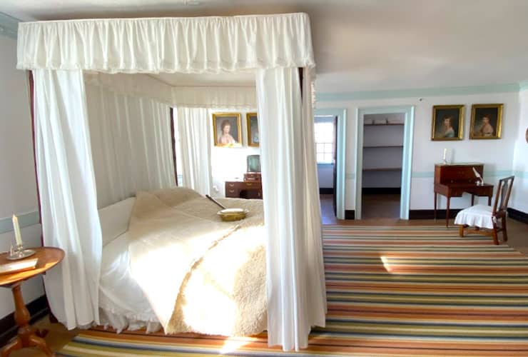 Washington Bedroom at Mt Vernon
