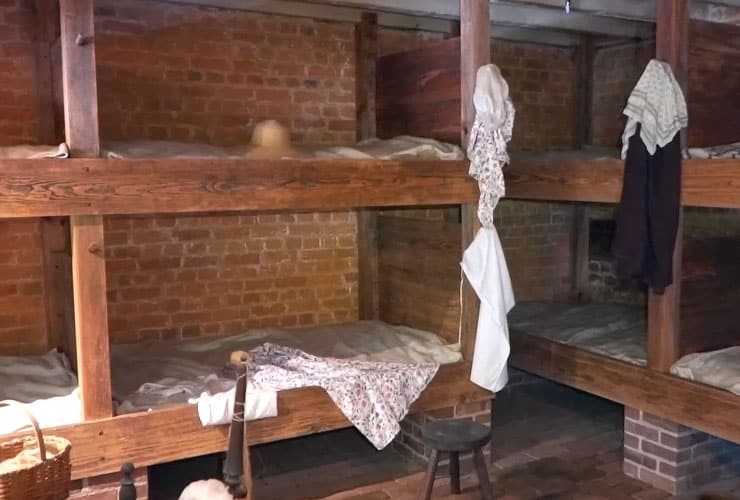 Slaves Quarters on Mount Vernon