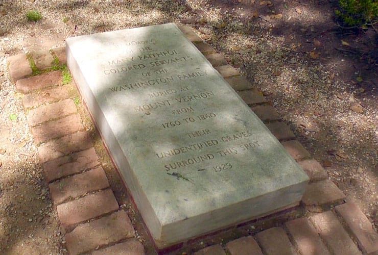 Mt Vernon Slave Gravesite