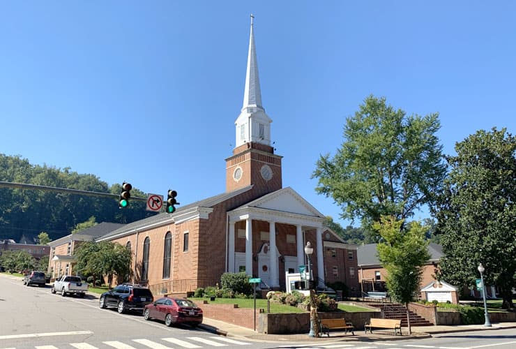 Downtown Sylva First Baptist Church
