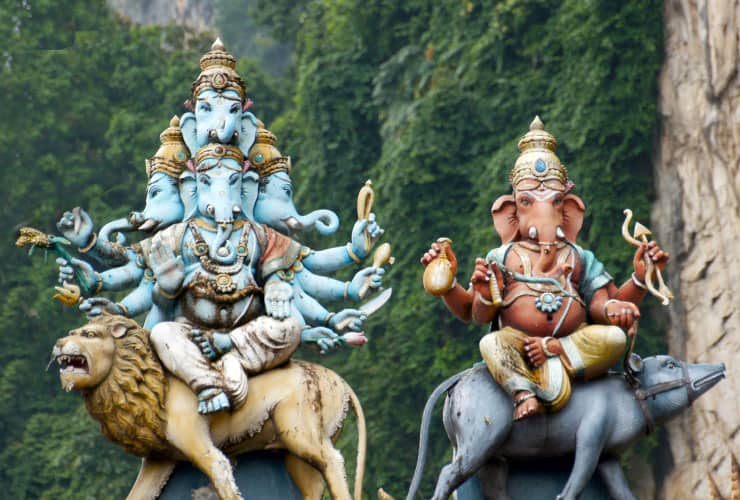 Batu Caves Hindu Idols