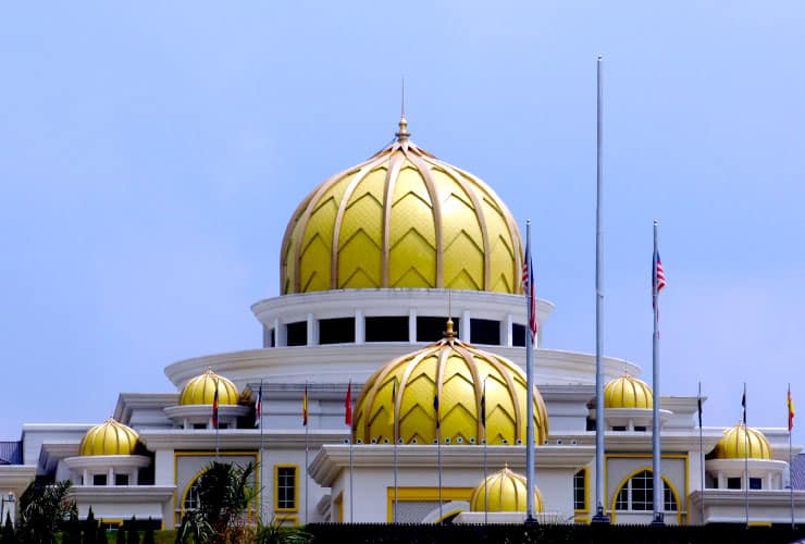 Malaysia King's Palace Golden Dome