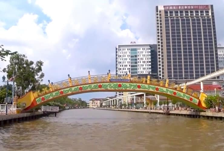 Bridges along the Malacca River