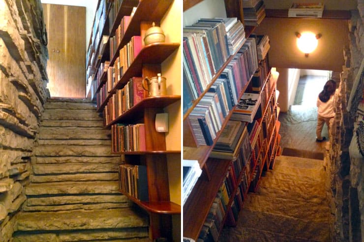 Fallingwater Library Stairs