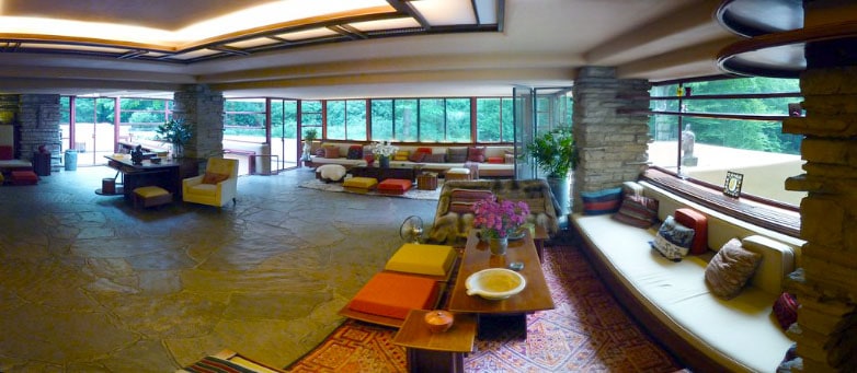 Fallingwater Open Living Space